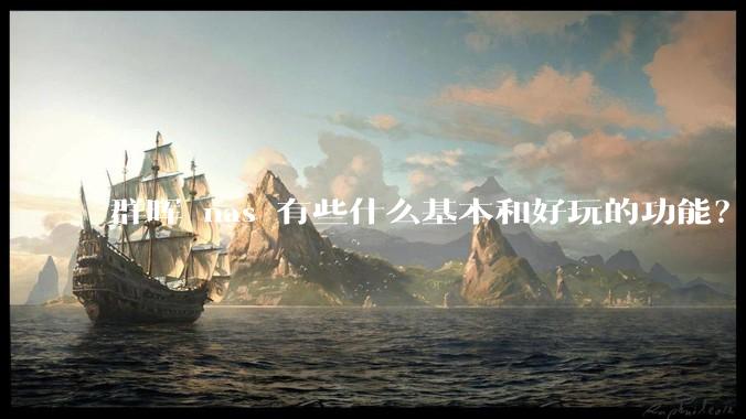 群晖 nas 有些什么基本和好玩的功能？